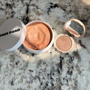 Jones Road Golden Hour Miracle Balm and Penny Eyeshadow